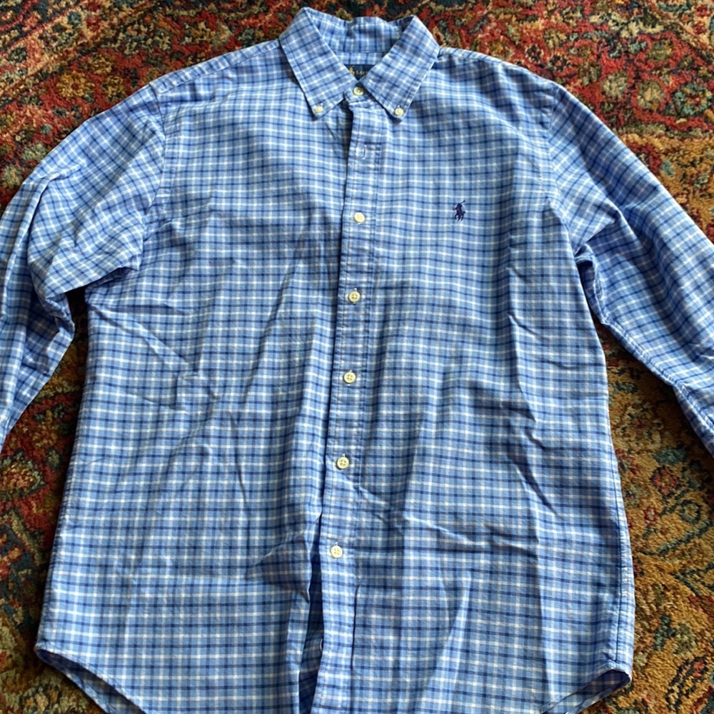 Mens polo button up